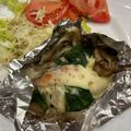 クック1JIYG1☆'s cooksnap of when they made 野菜たっぷり鮭のチーズホイル焼き.