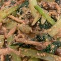 クック2DCB1D☆'s cooksnap of when they made しめじと小松菜の味噌マヨ和え.