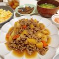 みぃぃちゃま's cooksnap of when they made 家の黄金比率で♥煮物の定番！肉じゃが♥.