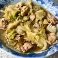 yu🐓's cooksnap of when they made ☆鶏ももとキャベツの甘辛煮☆.