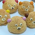 リンゴ's cooksnap of when they made クマ太郎シュークリーム.