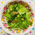 チェックのミニくま's cooksnap of when they made 簡単♡さんま缶とルッコラのサラダ♡.