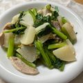 べこぱんだ's cooksnap of when they made 豚肉とかぶの炒め物～バターにんにく醤油～.