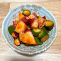 みーちゃん's cooksnap of when they made 3分で作るタコとキュウリの韓国風和え物.