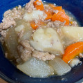 くまじ◎'s cooksnap of when they made ♪大根♡里芋のとろ～りひき肉あんかけ♪.