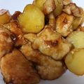 あず's cooksnap of when they made 照り焼きじゃがマヨチキン.