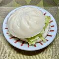 にきけん's cooksnap of when they made *肉まんレタスバーガー*.