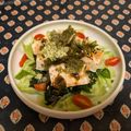 龍青空ママ's cooksnap of when they made 豆腐とワカメサラダ✿薬味たっぷりドレ.