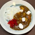 にきけん's cooksnap of when they made カレーライス♥マシュマロのっけ.
