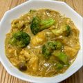 ぴぉたん's cooksnap of when they made 鶏胸とブロッコリーのカレークリーム煮.