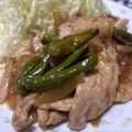 Nya6nya6's cooksnap of when they made 豚とシシトウの生姜焼き.