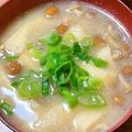 sanahey530's cooksnap of when they made なめこの味噌汁.
