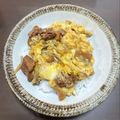 ペール☆'s cooksnap of when they made やきとりの缶詰で簡単親子丼.