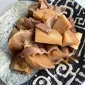 gohanちゃん's cooksnap of when they made タケノコと豚肉の煮物.