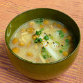 島子☆'s cooksnap of when they made なめこと長いものとろとろお味噌汁.