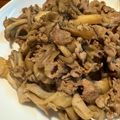 なーなちゃん's cooksnap of when they made 大葉香る牛肉と舞茸のバター醤油ソテー.