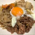 hama♪♪♪'s cooksnap of when they made ☆すき焼き丼☆.
