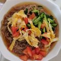 ユッキー1119's cooksnap of when they made ☺️簡単手作り♪韓国冷麺のスープの作り方☺️.