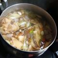 うたかた。's cooksnap of when they made 元祖★八戸せんべい汁★.