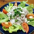 YCHキッチン's cooksnap of when they made 豚しゃぶサラダ〜お肉を柔らかくするコツ〜.