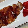 cococo710's cooksnap of when they made 冷凍とんかつを柔らかく揚げる方法〜♪.