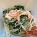 おさゆst's cooksnap of when they made レンジ☆青梗菜とカニカマの胡麻マヨサラダ.