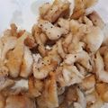もりちゃん's cooksnap of when they made 鶏皮の揚げ煎餅〜おつまみ〜.