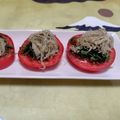 107yoko's cooksnap of when they made 【お手軽】とろろ昆布トマト【おつまみ】.
