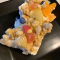 モモラッテ's cooksnap of when they made ごろグラ 贅沢果実のヨーグルトバーク.