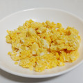 Tomくん's cooksnap of when they made 洗い物いらず★レンジで簡単炒り卵.