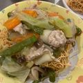 まめんこぉ's cooksnap of when they made 長崎レシピ②簡単なのに本格派！皿うどん.