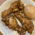 ちはるき27's cooksnap of when they made 鶏手羽元の甘辛煮.