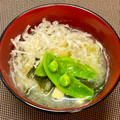 にきけん's cooksnap of when they made ダイエット♡えのきと糸寒天のお味噌汁♡.