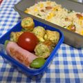 ととろ＆めい's cooksnap of when they made ちくわのチーズ入り磯部揚げ.