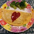 ﾁｲﾁｬﾝﾏﾏ's cooksnap of when they made ケチャップハート❤.