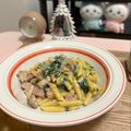 0_maru's cooksnap of when they made 鍋ひとつ。牛乳で簡単本格クリームペンネ！.