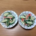 みぃくんのママ's cooksnap of when they made 簡単！カニカマきゅうりのわさびマヨ和え.