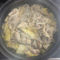 庵chai's cooksnap of when they made 10分で簡単♪豚と白菜の鍋.