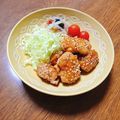 もふもふクロさん's cooksnap of when they made ☆簡単☆ごまたっぷり甘辛鶏もも.