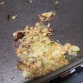 akigon5's cooksnap of when they made ホットプレートで 簡単 もんじゃ焼き.