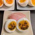 シルバニアF's cooksnap of when they made ゆで卵で簡単にハロウィン気分.