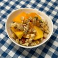 にきけん's cooksnap of when they made 簡単♡柿とフルーツグラノーラ♡.