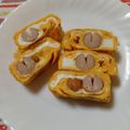 ﾁｲﾁｬﾝﾏﾏ's cooksnap of when they made *ハートウインナーの卵焼き*.