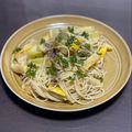 Nilmini's cooksnap of when they made ズッキーニとツナの和風パスタ.