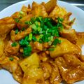 ❀treetop❀'s cooksnap of when they made 鶏もも肉とじゃがいものカレー炒め♪.