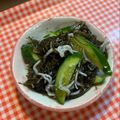 お山のエイ's cooksnap of when they made もずくとしらすのやみつき胡瓜.