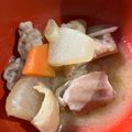 たまこママ0214's cooksnap of when they made ￼ビールに合う！豚のもつ煮込み.