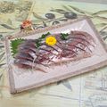 みかかめ's cooksnap of when they made 裏技？お刺身の盛り付け再現２秒！.