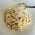 Rionaのおうち飯's cooksnap of when they made ローソン風とろり☆マカロニサラダ.