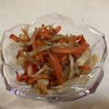 papikun's cooksnap of when they made にんじんとちくわのきんぴら.